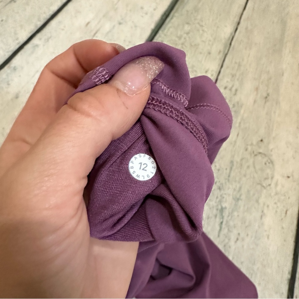 Lululemon 12 Wunder Under High-Rise Tight 25" leggings Luxtreme vintage plum - Picture 6 of 8